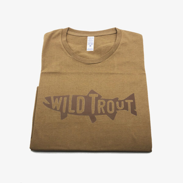 T-shirt brown Wild Trout
